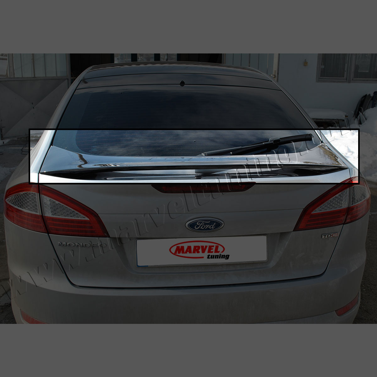 Rear Boot Spoiler Ford Mondeo #060407 – Marvel Tuning