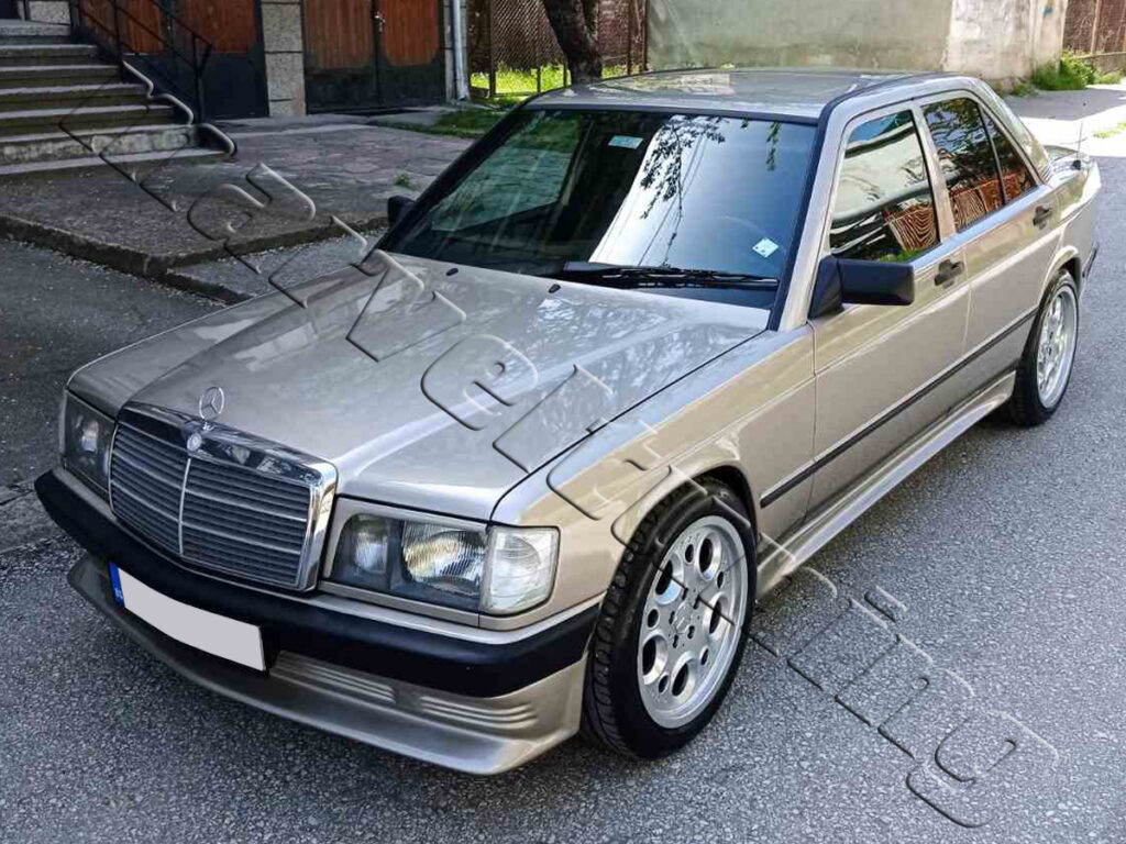 Front Bumper Spoiler Mercedes 190 Pre-facelift W201 #100501 – Marvel Tuning