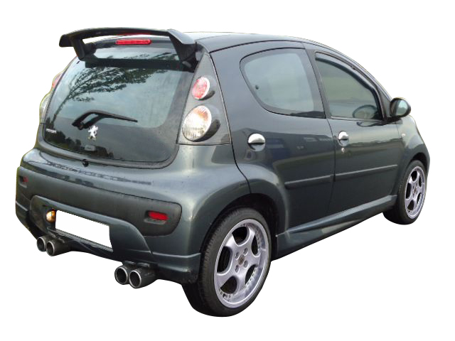 SPOILER REAR ROOF PEUGEOT 107 WING ACCESSORIES 2 types
