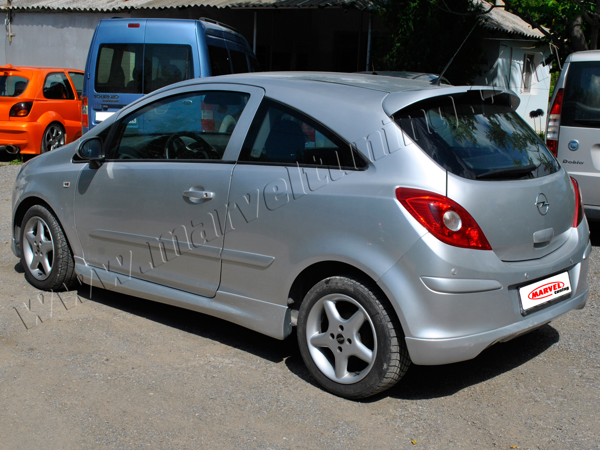 Spoiler Tetto RDX Per OPEL Corsa E (5-doors) "OPC Look" (Cod. R-RDD