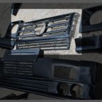 Предна тунинг маска за Mercedes G-class №100410