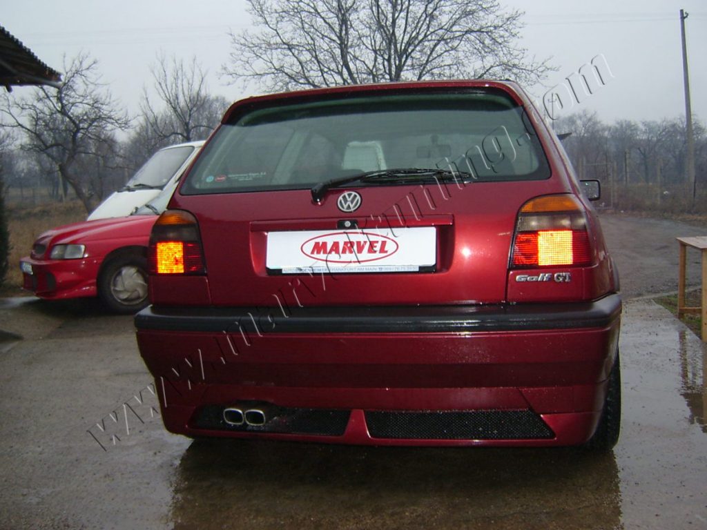 Golf 3 Rear Rear Bumper Spoiler VW Golf III #200215 – Marvel Tuning