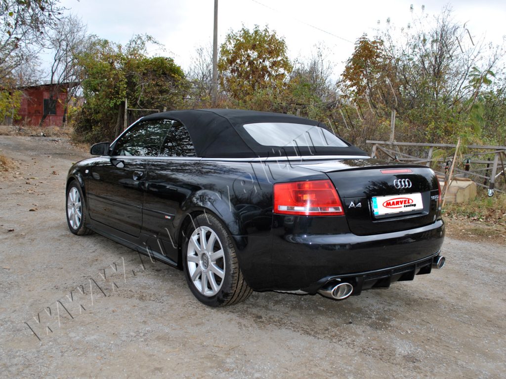 Rear Bumper Spoiler Diffuser Audi A4 B6/B7 Cabriolet #011306 – Marvel ...