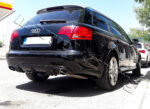 Audi A4 B7 05-07 Saloon Avant Rear Bumper Diffuser Spoiler and EXHAUST  TAILPIPES