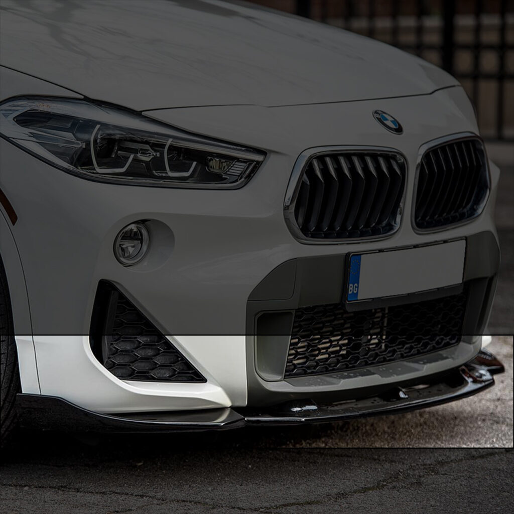 Front Bumper Splitter Spoiler BMW X2 F39 022101 Marvel Tuning
