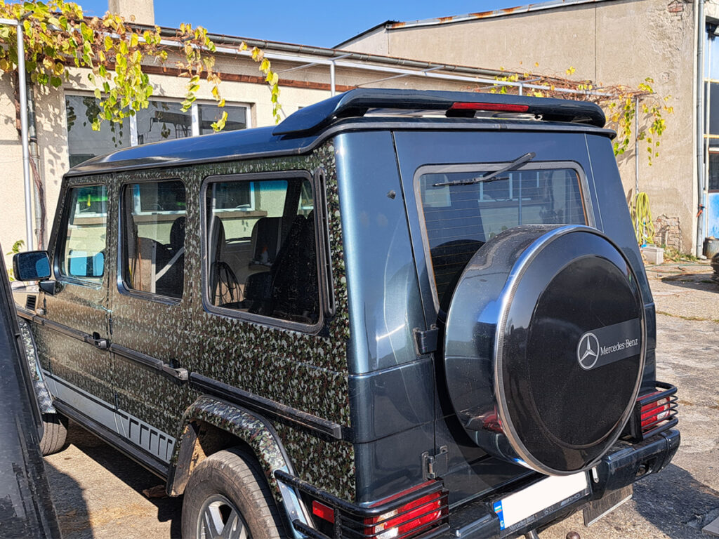 Rear Roof Spoiler MERCEDES G-class W463 #100422 – Marvel Tuning