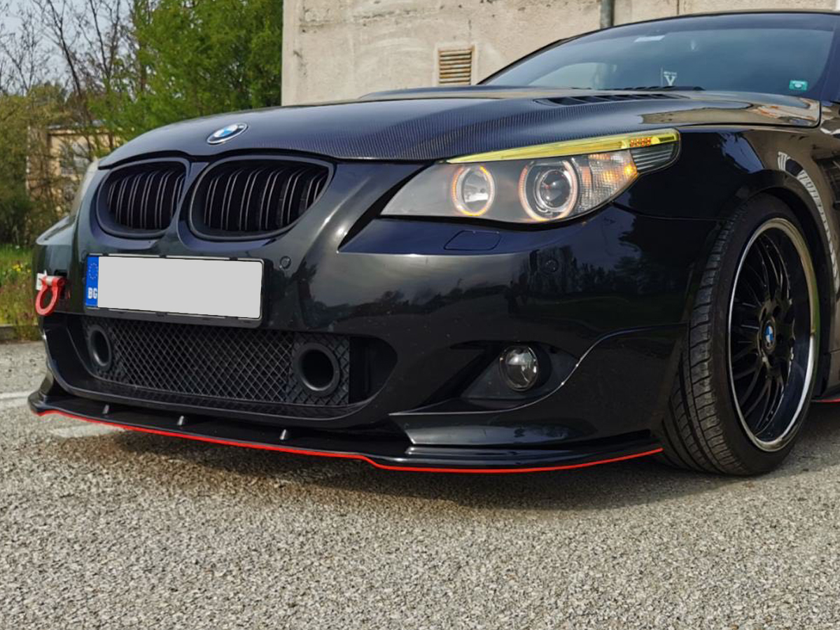 Front Bumper Splitter BMW E60 M-TECH #0207?? – Marvel Tuning