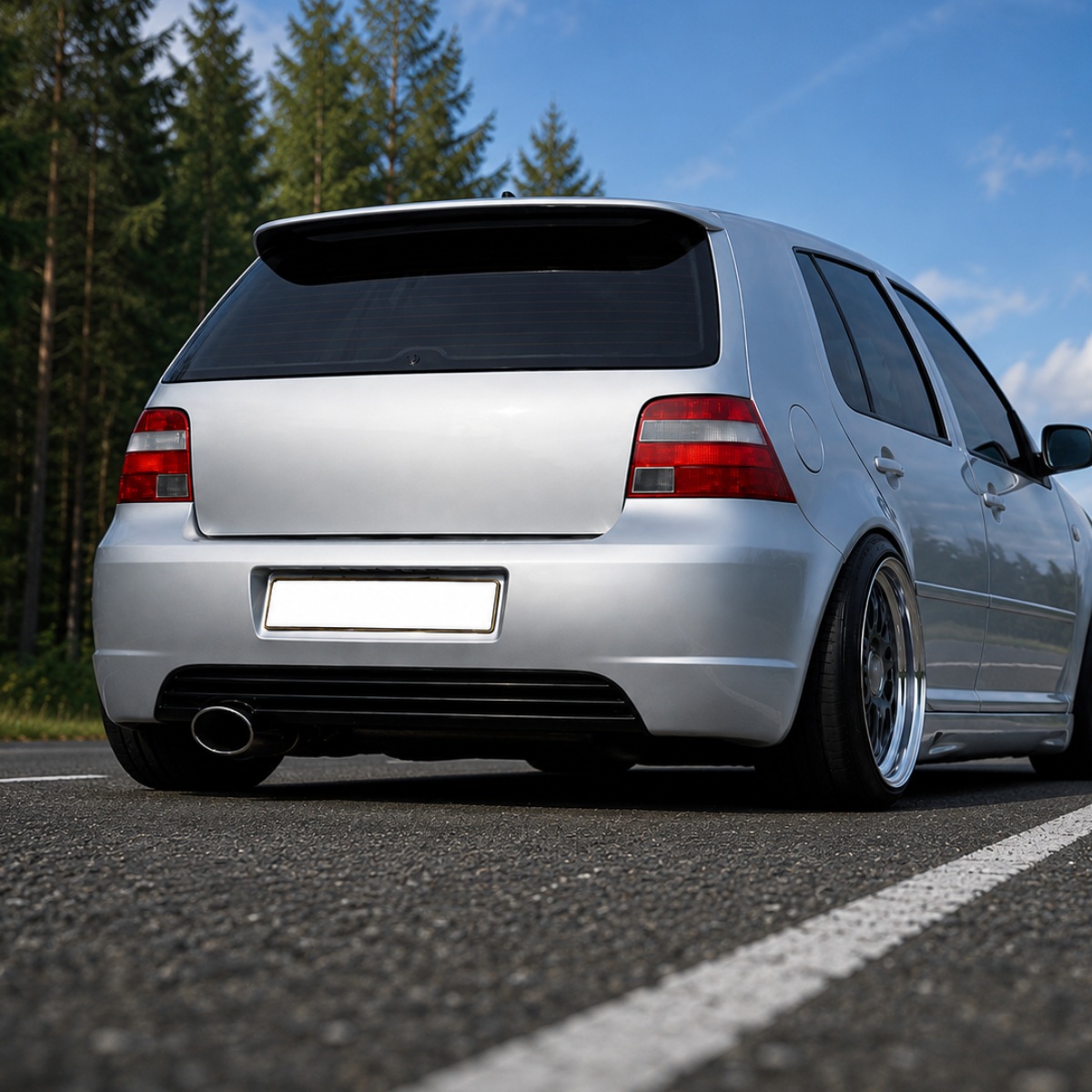 Задна броня тип R line за VW Golf IV №20102?